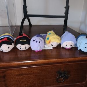 EASTER!! Disney Tsum Tsum Plush Characters, Lot of 6